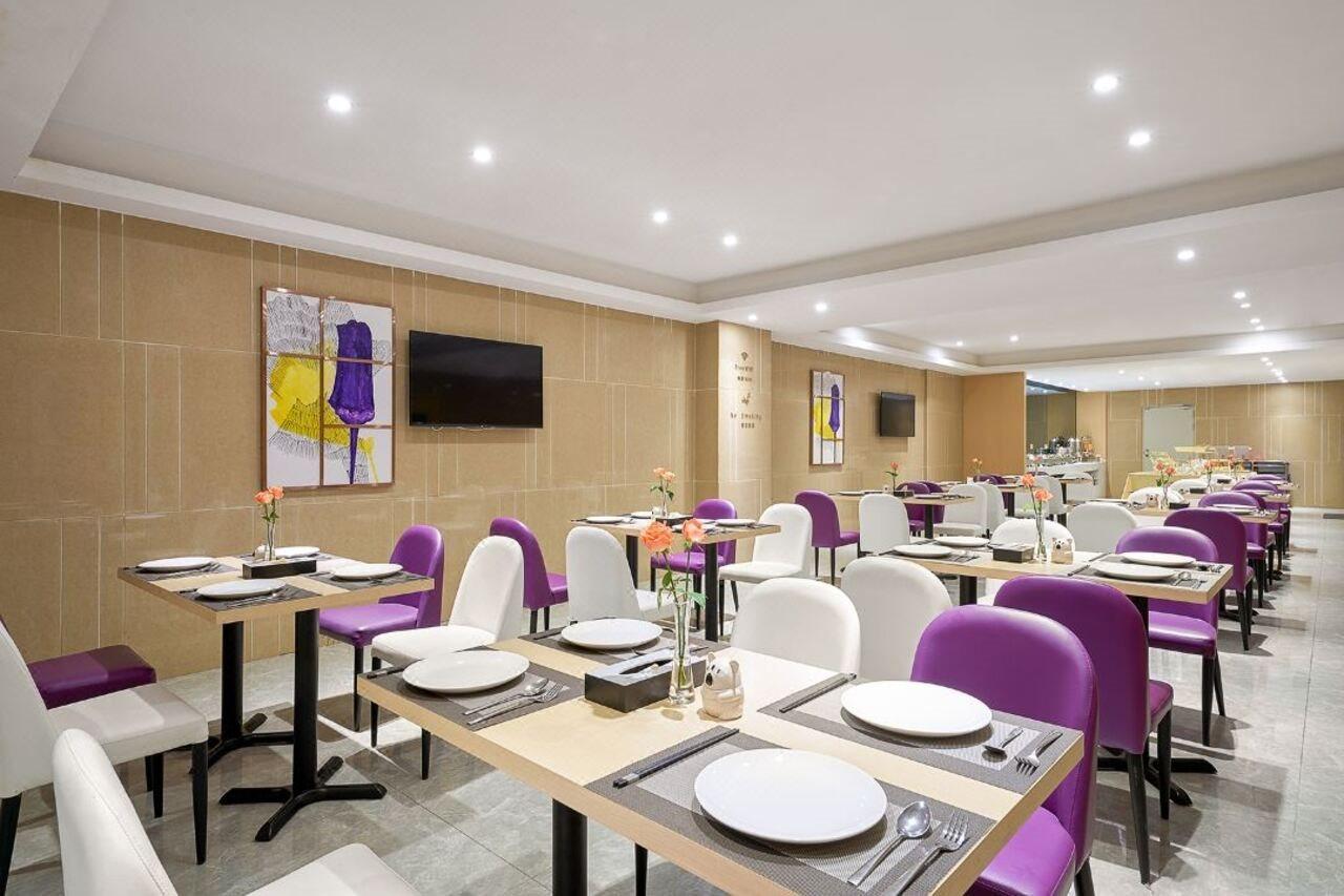 Echarm International Hotel Guangzhou Baiyun International Airport Huadu Plaza Branch - Free Deliver Service To Guangzhou Baiyun International Airport & Free Deliver Service To Canton Fair Complex During Canton Fair Period エクステリア 写真